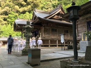 神峯寺の本堂