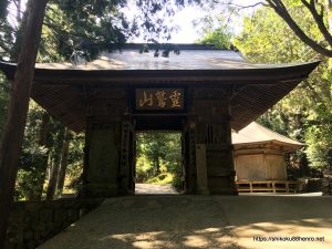 鶴林寺山門