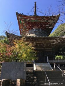 熊谷寺の多宝塔