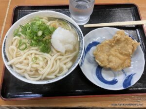 うどん一福かけうどん